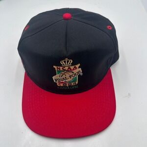 Vintage 1994 NCAA Final Four Charlotte Snapback Hat Black Red Basketball Cap